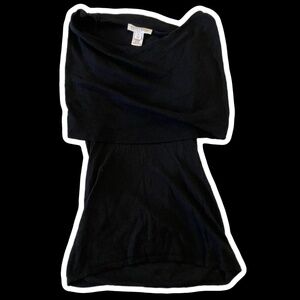 whbm knit cowl tank top sz sm